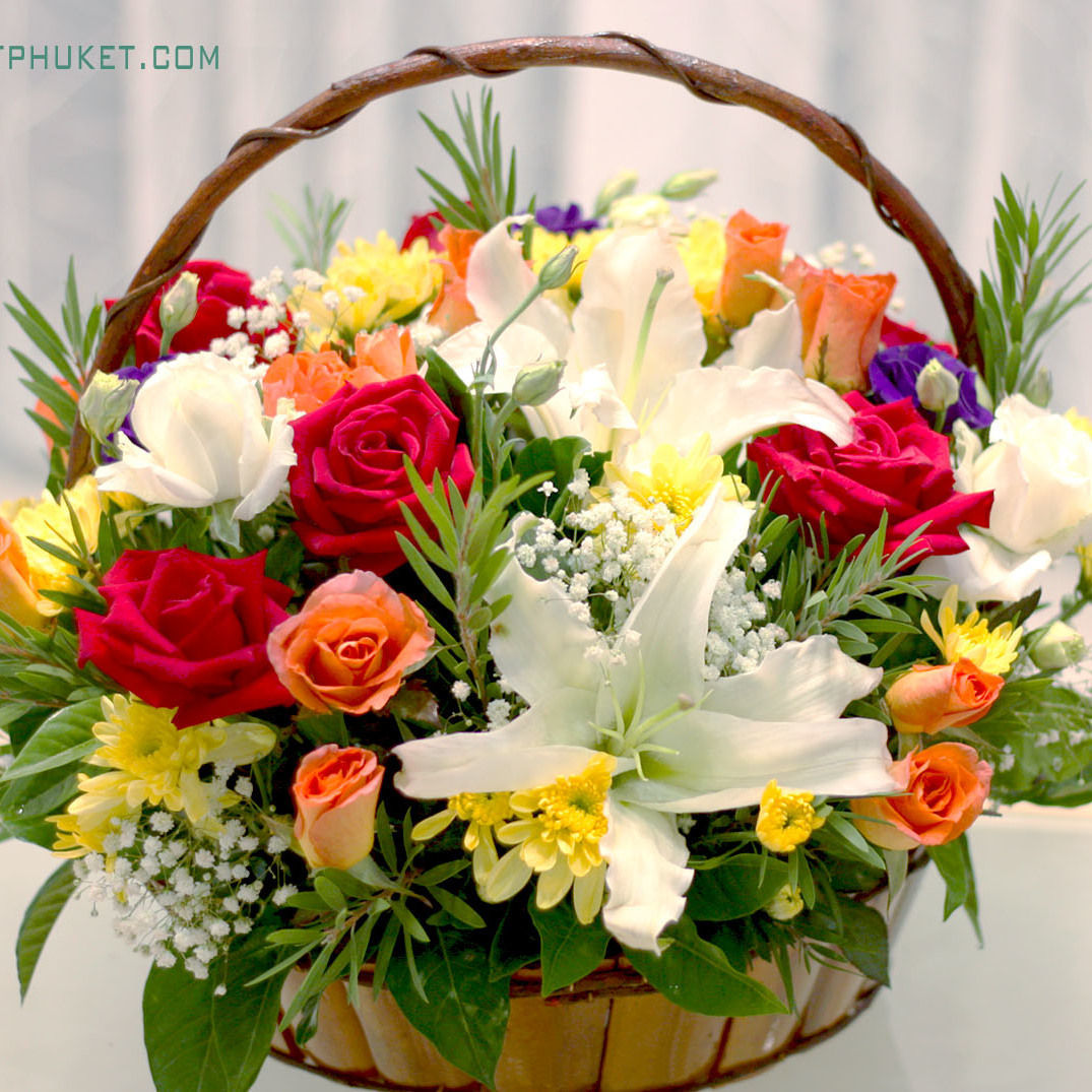 Flower bouquet delivery in Phuket Thailand